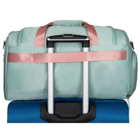 Torba Weekendowo-Podróżna Peterson - Zielono-Różowa – 50 x 17 cm