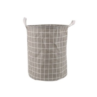 Organizer do Przechowywania Odzieży – Szary w Kratę - 35x45 cm