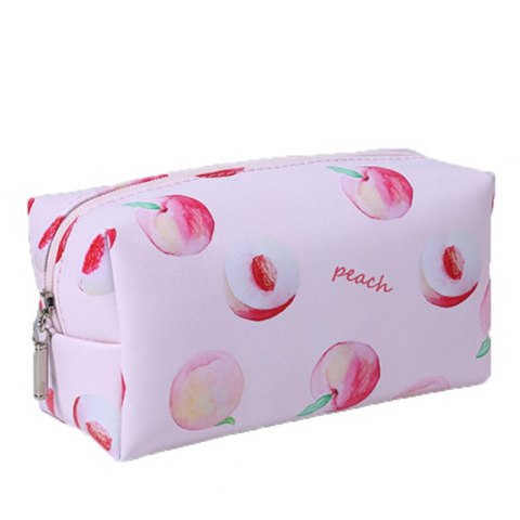 Organizer na Kosmetyki – Fioletowy w Brzoskwinie – 19x10 cm