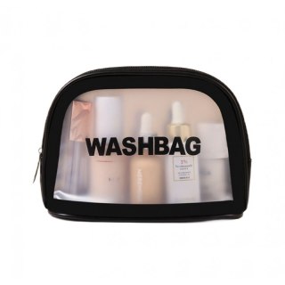 Organizer na Kosmetyki – Czarno-Przezroczysty – 20x14 cm