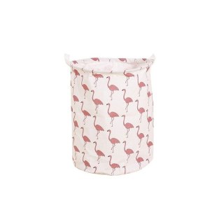 Kosz na zabawki – Flamingi – 40x50 cm