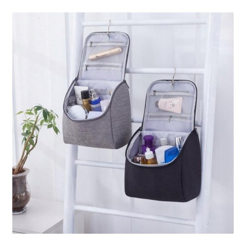 Organizer na Kosmetyki – Granatowy – 21x21 cm