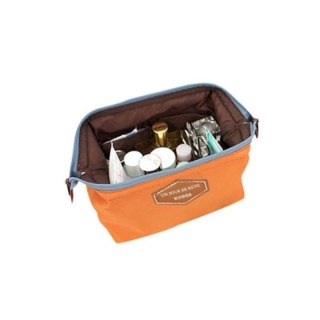 Organizer na Kosmetyki – Pomarańczowy – 16x12 cm