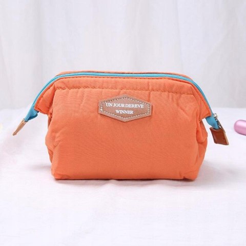 Organizer na Kosmetyki – Pomarańczowy – 16x12 cm
