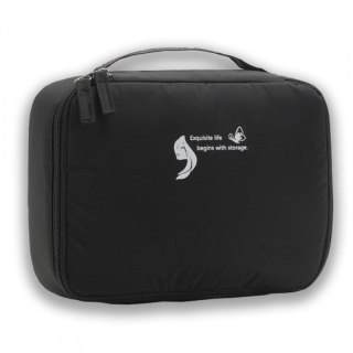 Organizer na Kosmetyki – Czarny – 26x19 cm