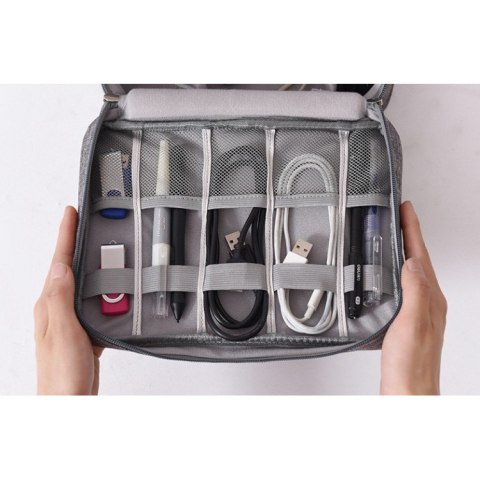 Organizer na Akcesoria – Szary – 24,5x18 cm