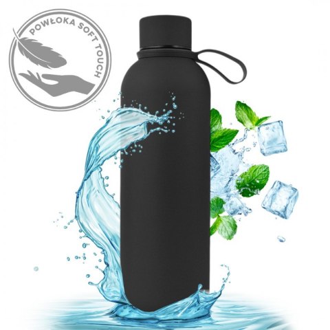 Butelka Termiczna SOFT TOUCH – Stal Nierdzewna – 500 ml