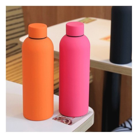 Butelka Termiczna SOFT TOUCH – Stal Nierdzewna – 500 ml