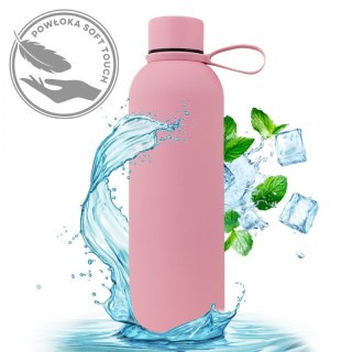 Butelka Termiczna SOFT TOUCH – Stal Nierdzewna – 500 ml