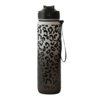 Butelka na Wodę - Ombre Panterka Biało-Czarna 1000 ml