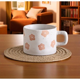 Kubek Ceramiczny – Wzór Retro – 250 ml