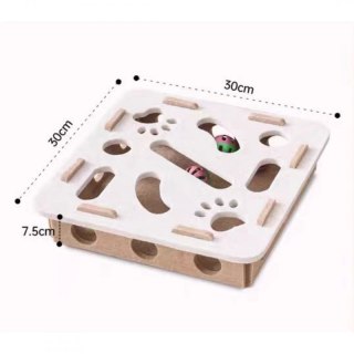 Interaktywna Zabawka dla Kota – Filcowy Labirynt - 30 cm