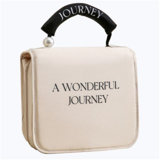 Organizer na Kosmetyki – Kremowy – 24x24 cm