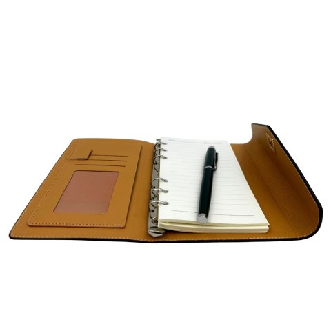 Zestaw Prezentowy - Skórzany Notes i Akcesoria - 22x21 cm
