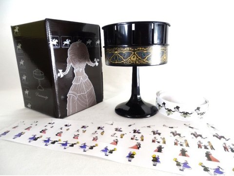 Klasyczny Zoetrop – XIX-wieczny Bęben Optyczny – Wys. 19 cm