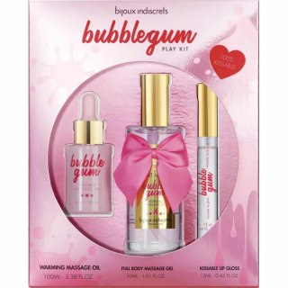 Zestaw Pielęgnacyjno-Relaksacyjny Bubble Gum (Olejek, Żel, Błyszczyk)