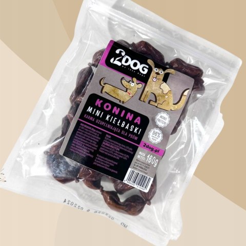 Mini Sticksy z Koniny (Mini Kiełbaski) – 160 g