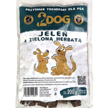 Nagroda Behawioralna: Jeleń z Zieloną Herbatą – 200 g