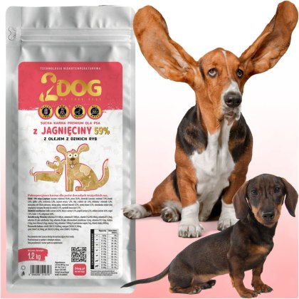 Karma z Jagnięciną – Zimnotłoczona (1,2 kg)