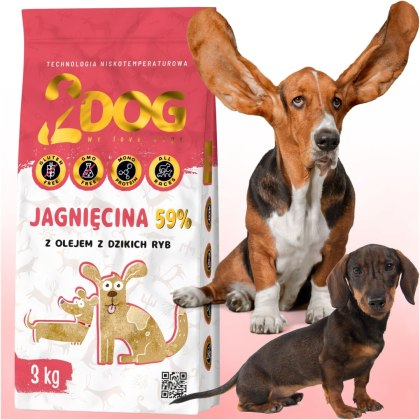 Karma z Jagnięciną – Zimnotłoczona (3 kg)