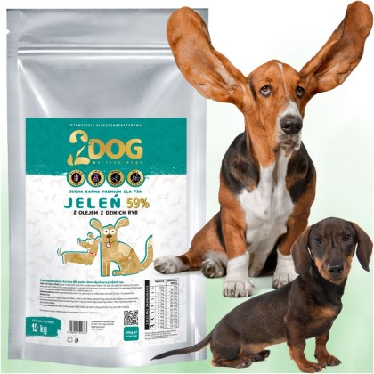 Karma z Jeleniem – Zimnotłoczona (12 kg)