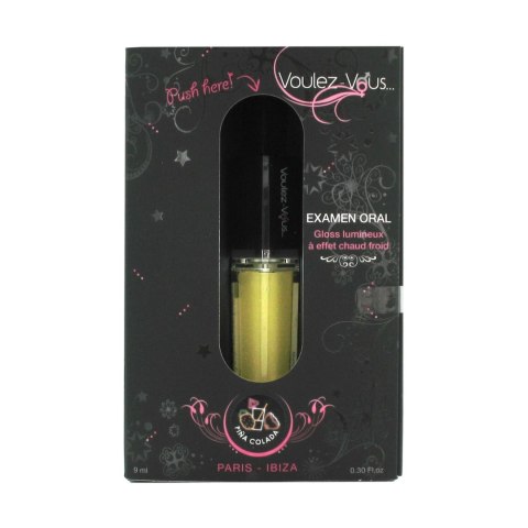 Błyszczyk z Lusterkiem (Chłodząco-Rozgrzewający, Pina Colada) – 9 ml