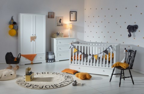 Dywan Bawełniany Edukacyjny Alfabet – Natural Negro – Śr. 150 cm