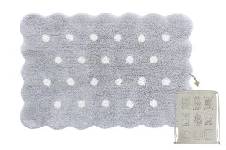 Dywan Bawełniany Mini Biscuit – Pearl Grey – 70x100 cm