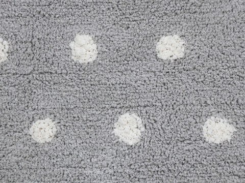 Dywan Bawełniany Mini Biscuit – Pearl Grey – 70x100 cm
