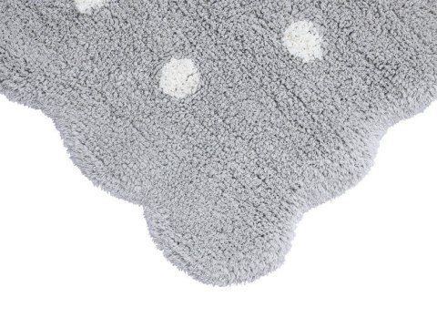 Dywan Bawełniany Mini Biscuit – Pearl Grey – 70x100 cm