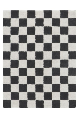 Dywan Bawełniany Kitchen Tiles – Dark Grey – 120x160 cm