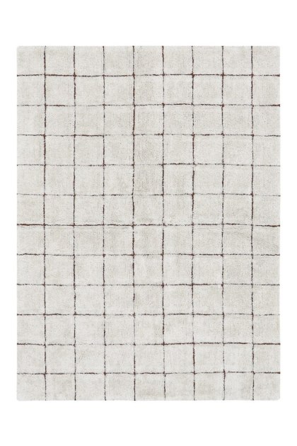 Dywan Bawełniany Mosaic – Toffee/Natural – 120x160 cm