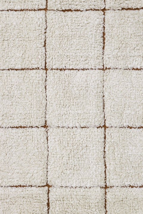 Dywan Bawełniany Mosaic – Toffee/Natural – 120x160 cm