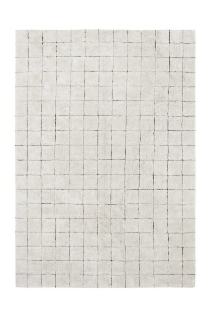 Dywan Bawełniany Mosaic – Toffee/Natural – 170x240 cm