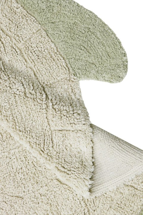 Dywan Bawełniamy Żółw Morski – Oliwkowa Zieleń – 110x130 cm