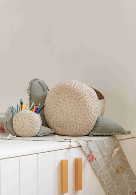 Kosz Bawełniany w Kształcie Ślimaka - 60 cm
