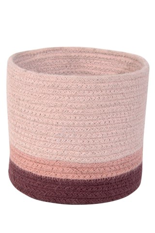 Kosz Bawełniany Mini Tricolor – Vintage Nude – Śr. 15 cm