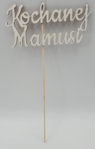 Napis na piku 5szt Kochanej Mamusi
