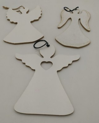 Zawieszka Anioł 18x20cm MIX