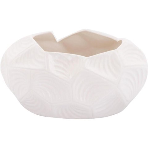 Wazon Ceramiczny - Biały - 13 cm