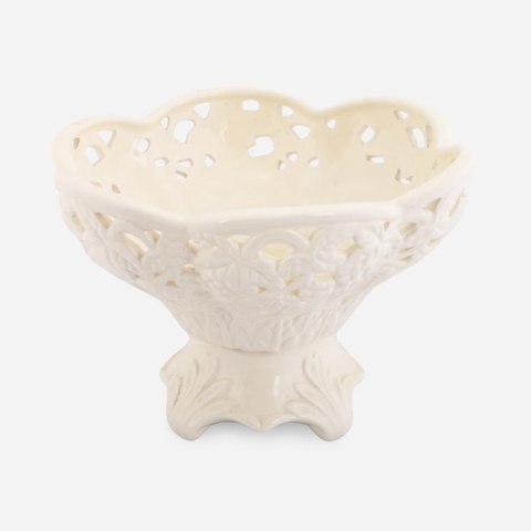 Misa Dekoracyjna Ceramiczna na Zdobionej Podstawie – 20 cm