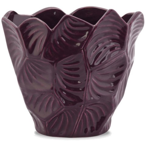 Wazon Ceramiczny – Fioletowy - 16 cm