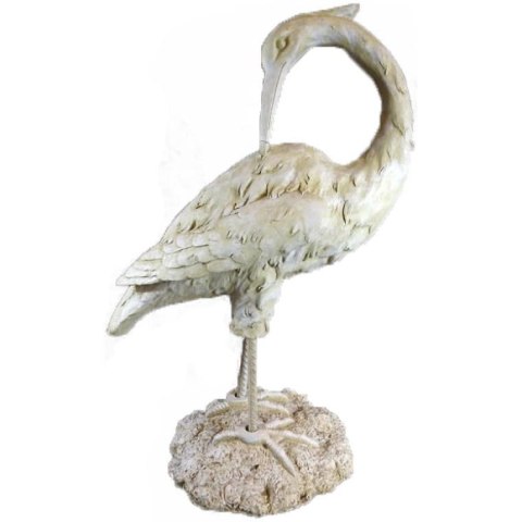 Rzeźba Dekoracyjna Czapla - 80 cm