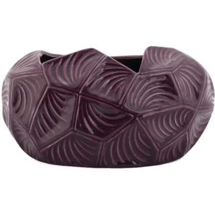 Wazon Ceramiczny - Fioletowy - 13 cm