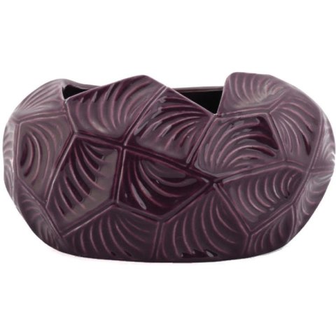 Wazon Ceramiczny - Fioletowy - 13 cm