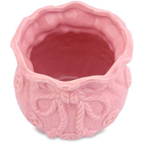 Wazon Ceramiczny Sakiewka - Różowy – 12,5 cm