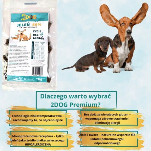 Karma z Jeleniem – Zimnotłoczona (100 g)