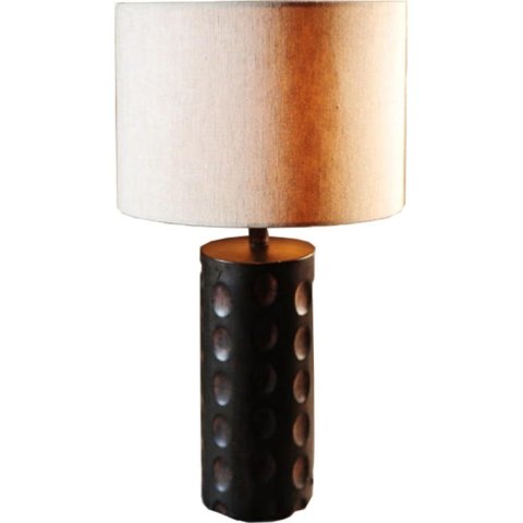 Lampa Stołowa Etniczna – Imitacja Rzeźbionego Drewna