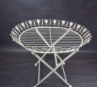Kwietnik w Stylu Prowansalskim - Kremowy – 60 x 50 cm