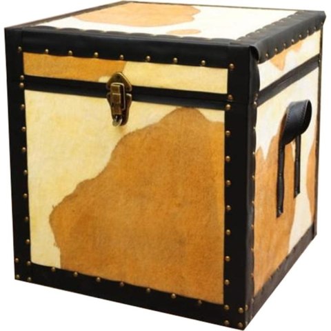 Kufer Kompaktowy - Imitacja Sierści Cielęcej - 45 x 45 cm